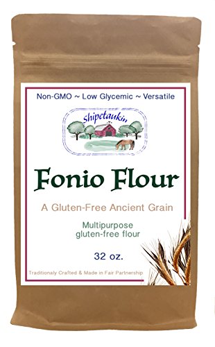 Shipetaukin Gluten Free Fonio Multipurpose Flour, 2 Lbs